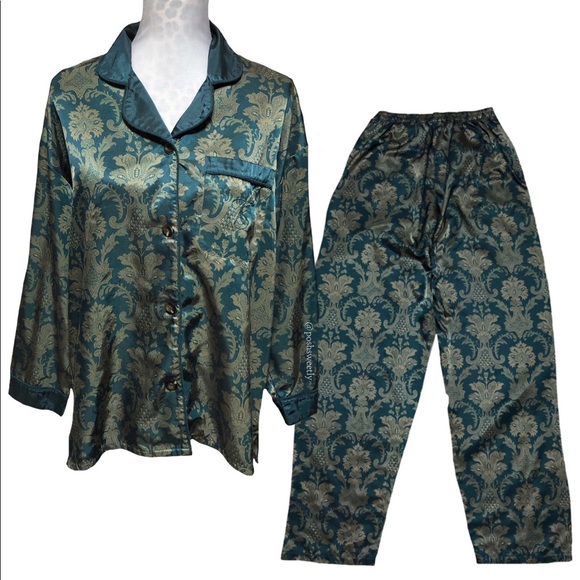 Victoria's Secret Other - Victoria’s Secret Brocade Pajama Set